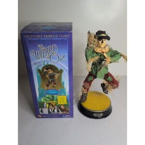 Scarecrow Wizard of Oz dancing singing animated figure 2001 Gemmy